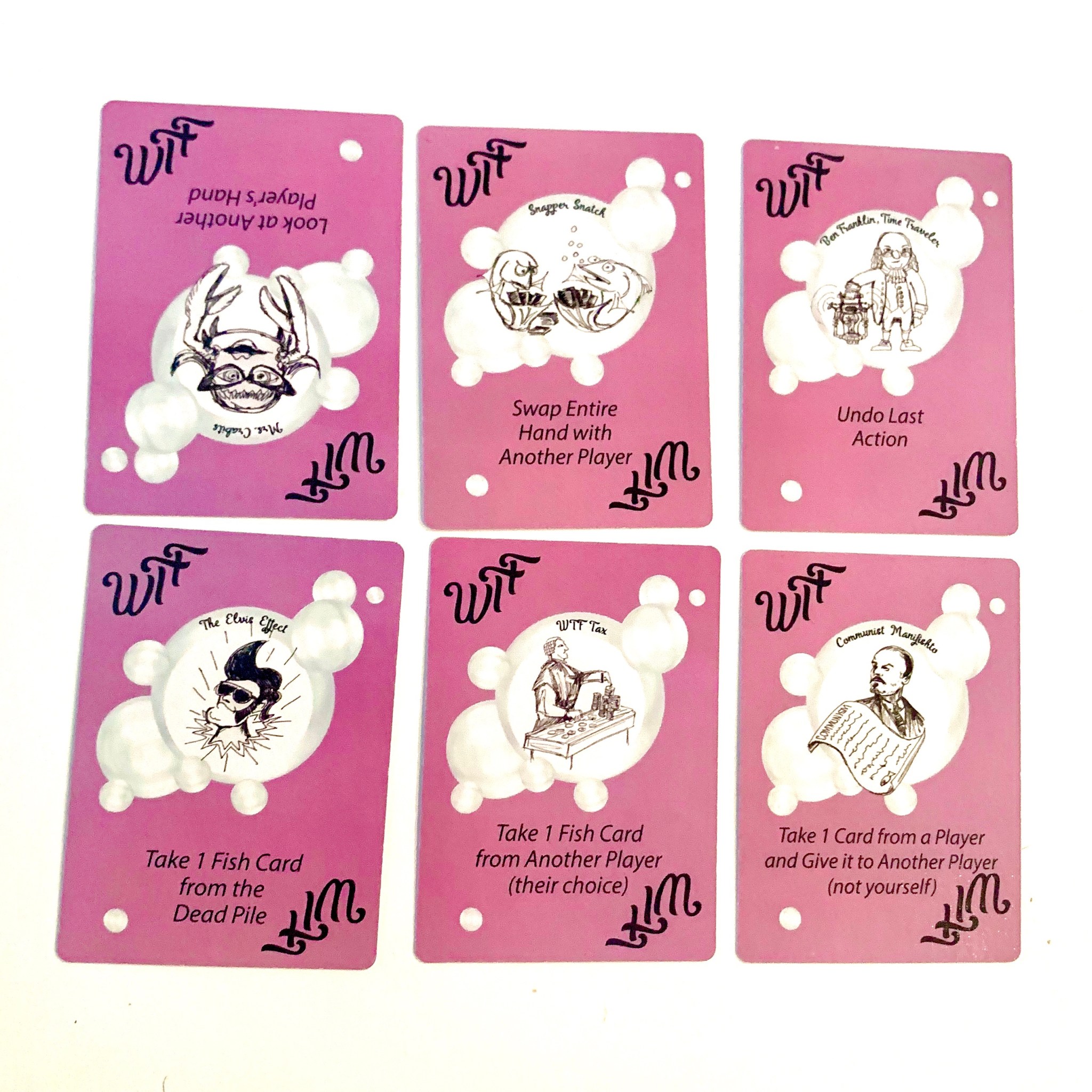 WTF (What the Fish) Card Game – The Skillful Meeple